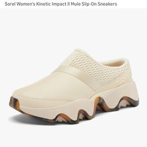 Sorel Women's Beige Slip-On Sneakers